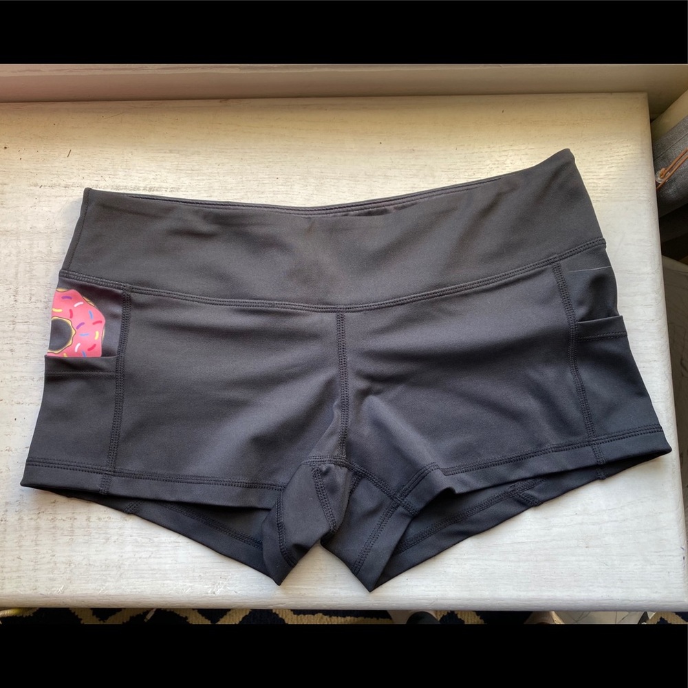 FEED ME FIGHT ME donut pocket shorts